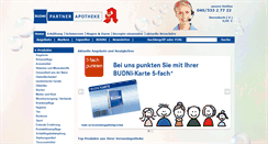 Desktop Screenshot of budni-partner-apotheke.de